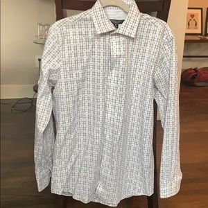 Never Worn Patterned Button Down